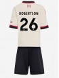 Liverpool Andrew Robertson #26 Replika Borta Kläder Barn 2025-26 Kortärmad (+ byxor)